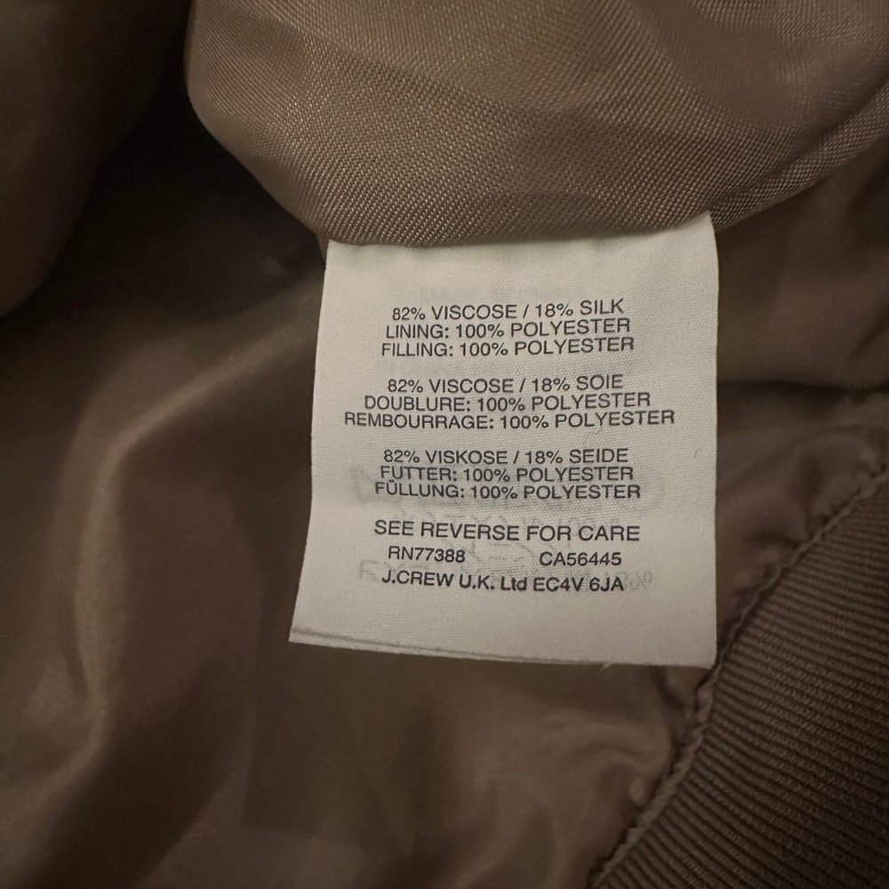 Madewell Velvet Bomber Jacket Size Medium - Picture 5 of 5